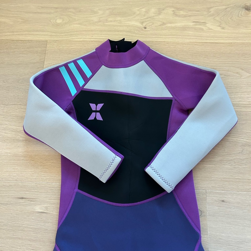 Kids Wetsuit - Purple and Black